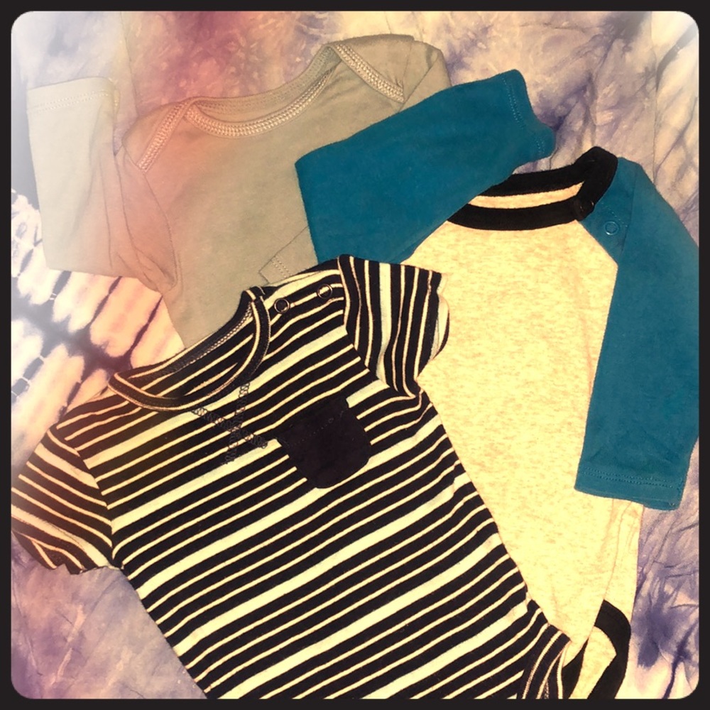 Long & 1 Short Sleeved Onesies